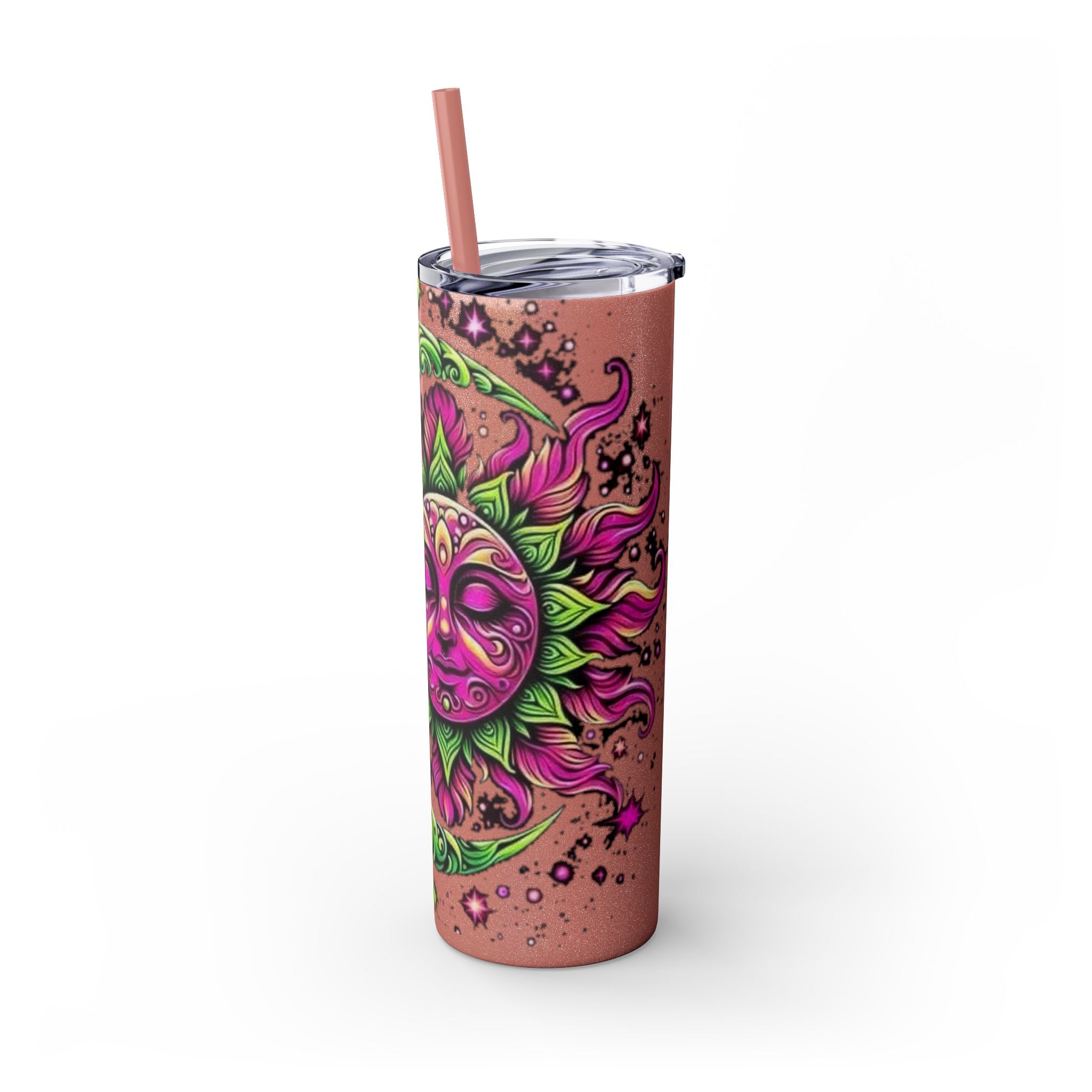 Skinny Tumbler with Straw, 20oz