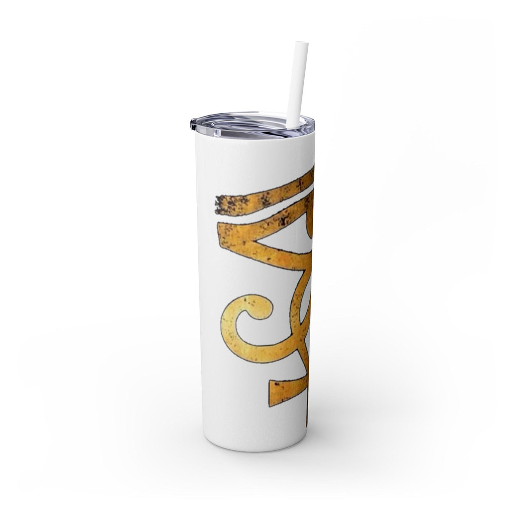 Skinny Tumbler with Straw, 20oz
