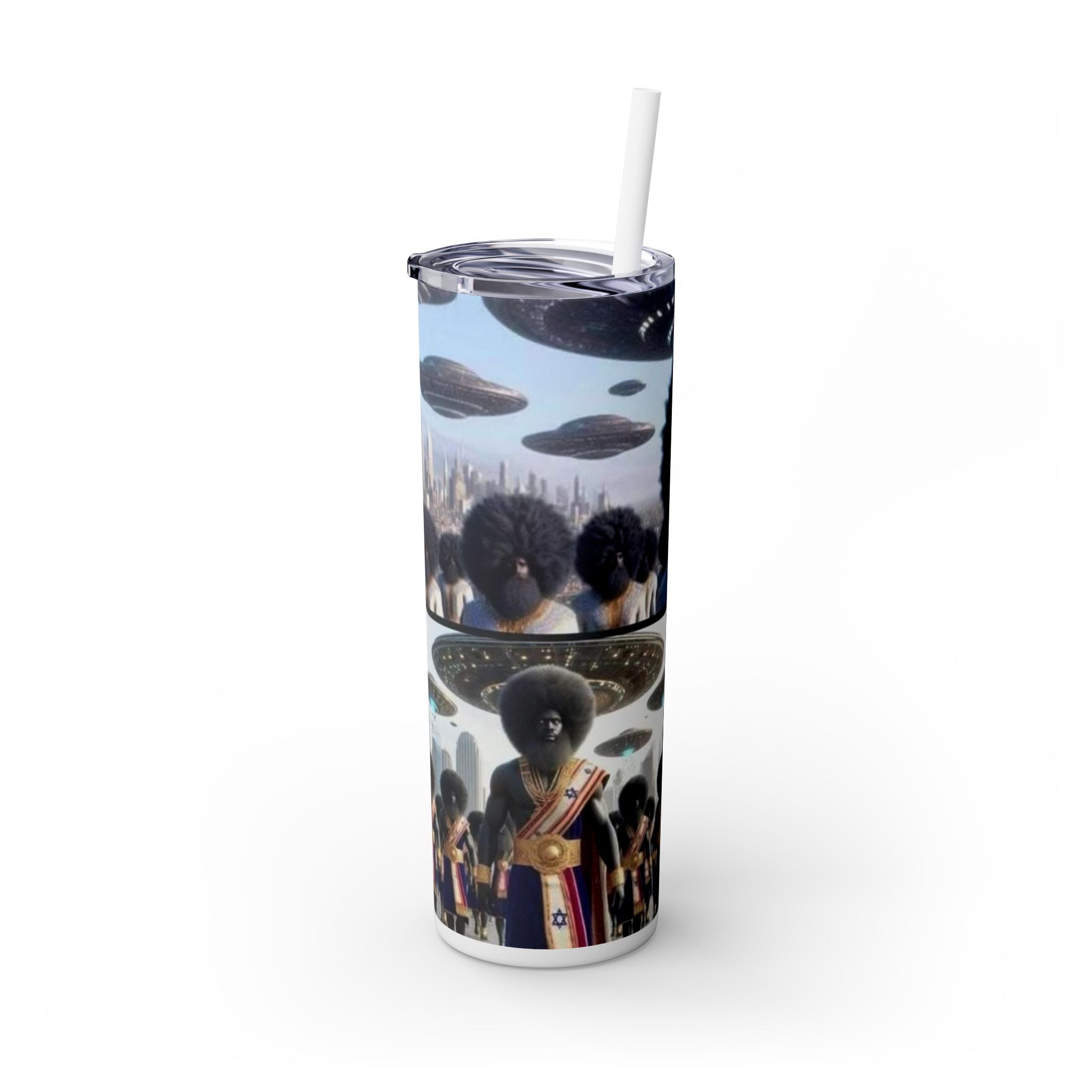 Skinny Tumbler with Straw, 20oz