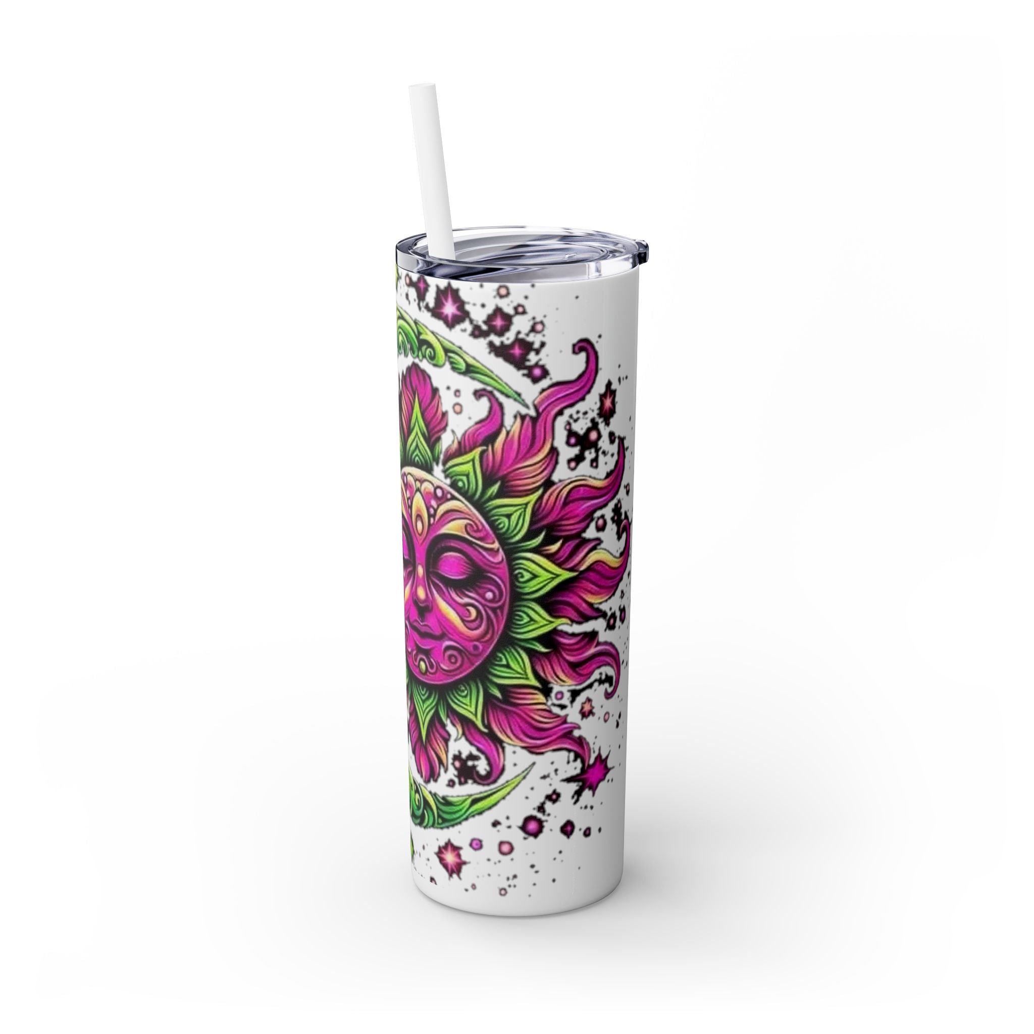 Skinny Tumbler with Straw, 20oz