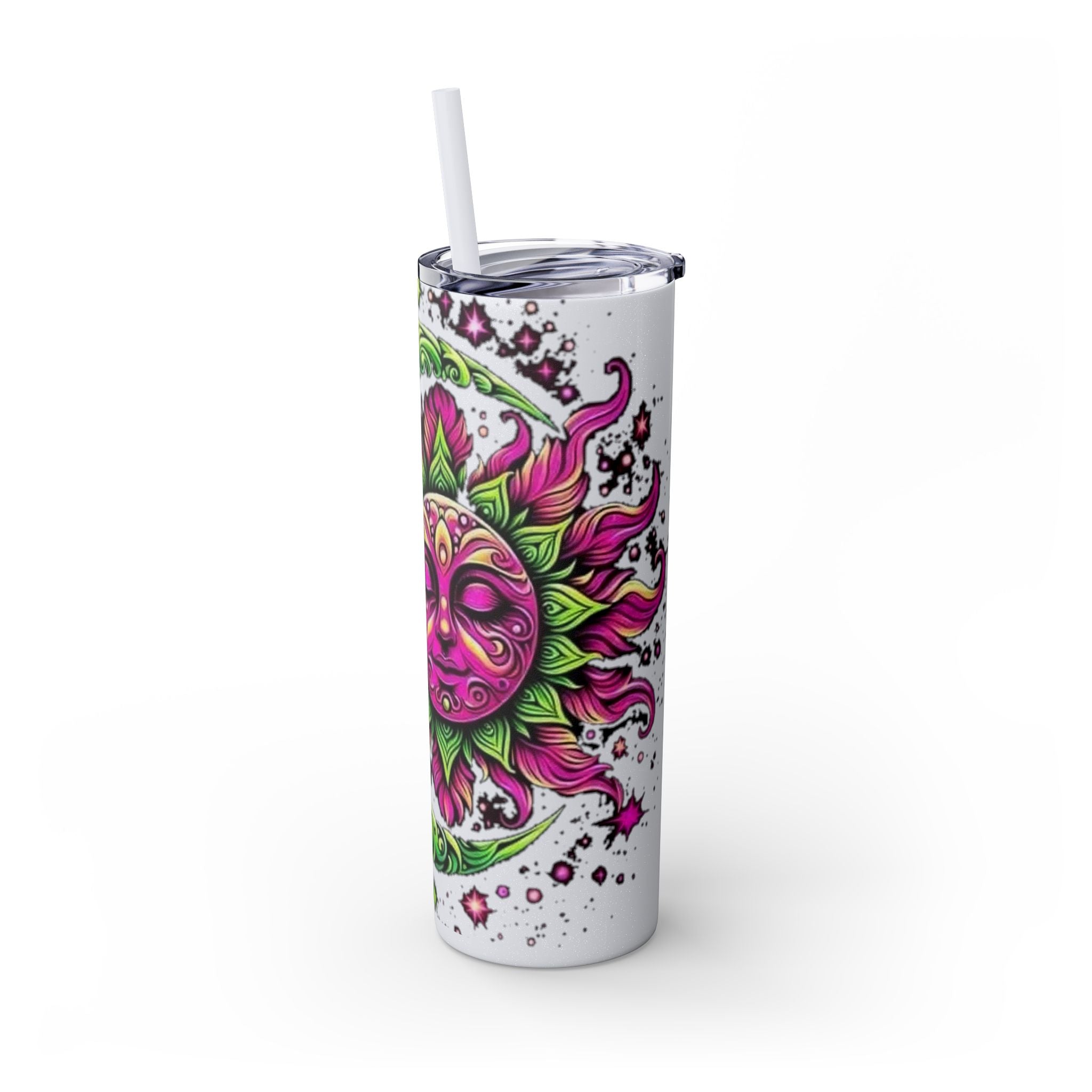 Skinny Tumbler with Straw, 20oz