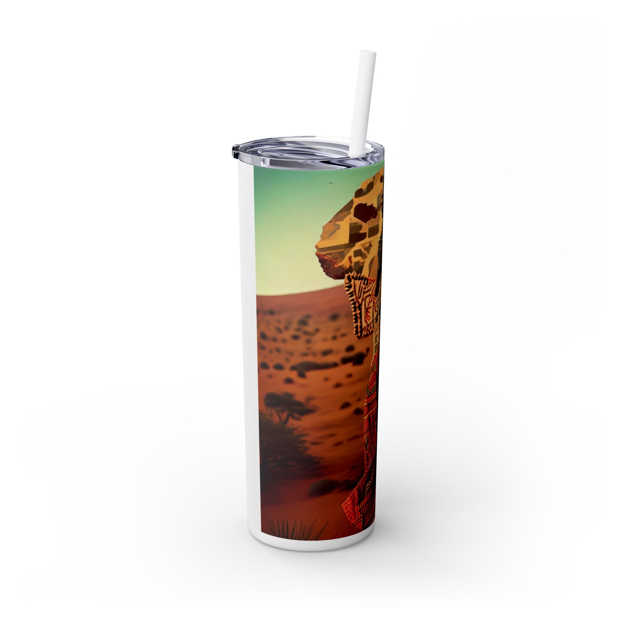 Skinny Tumbler with Straw, 20oz