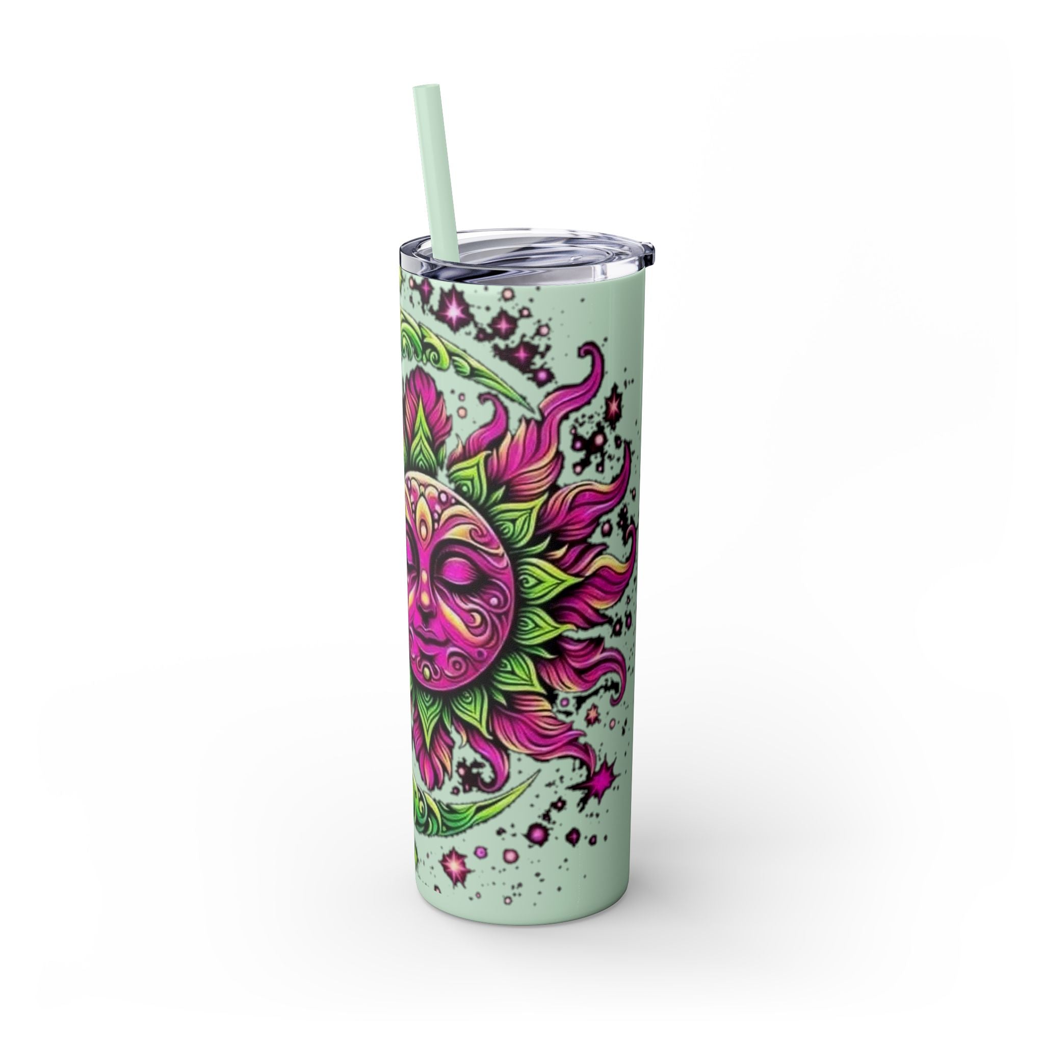 Skinny Tumbler with Straw, 20oz