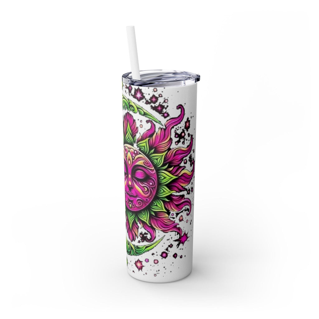 Skinny Tumbler with Straw, 20oz