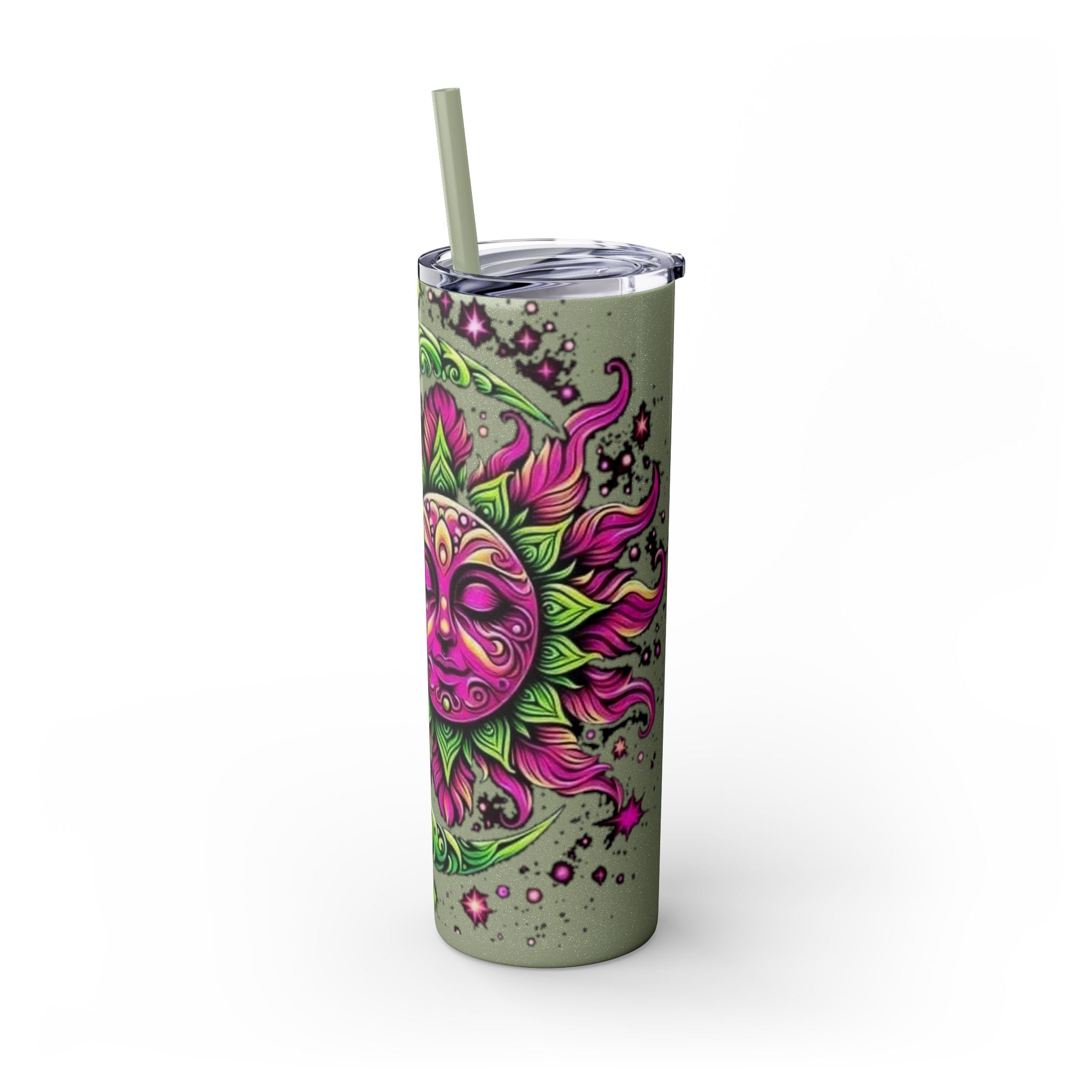Skinny Tumbler with Straw, 20oz