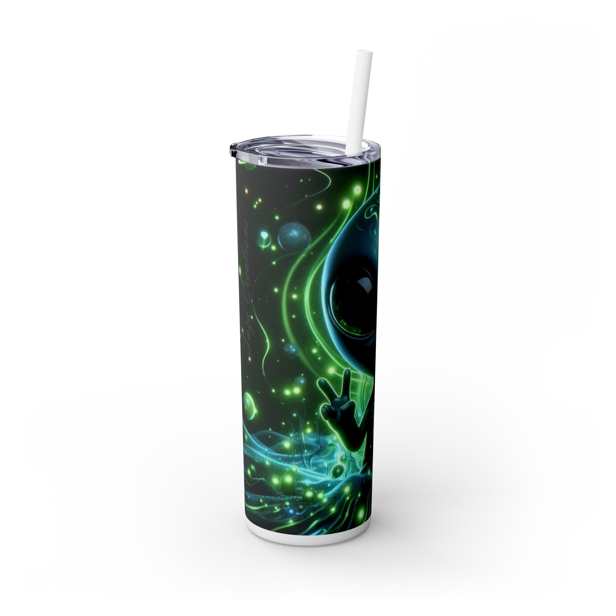 Skinny Tumbler with Straw, 20oz