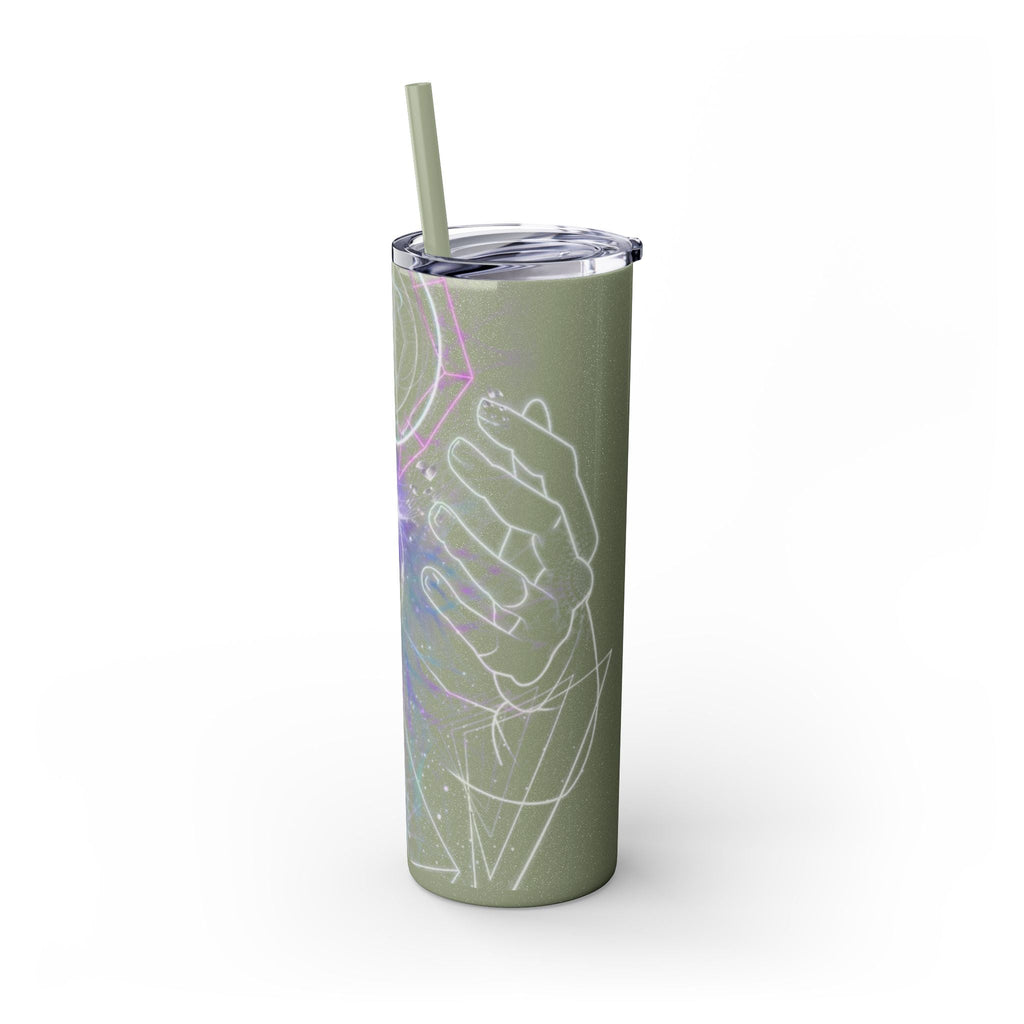 Skinny Tumbler with Straw, 20oz