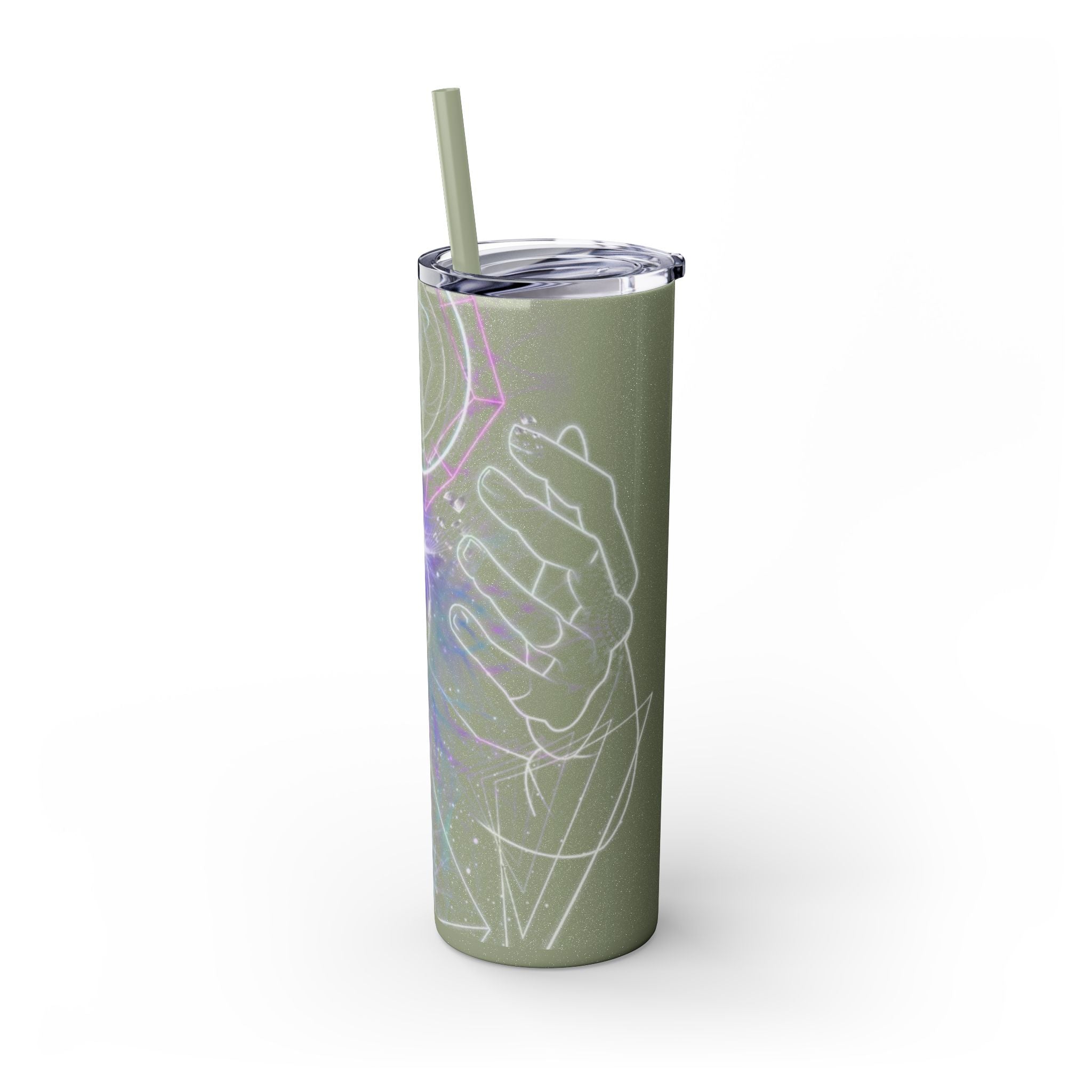 Skinny Tumbler with Straw, 20oz
