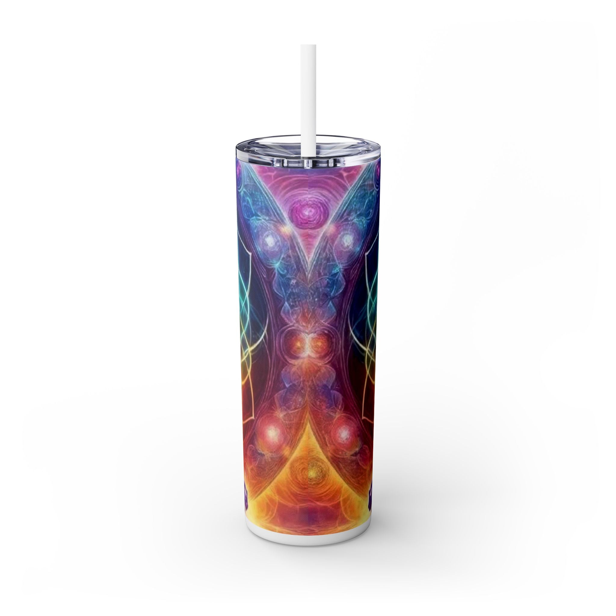 Skinny Tumbler with Straw, 20oz