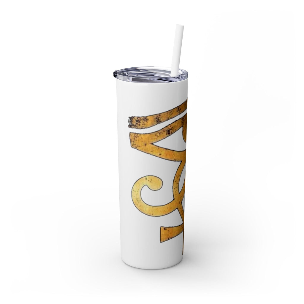 Skinny Tumbler with Straw, 20oz