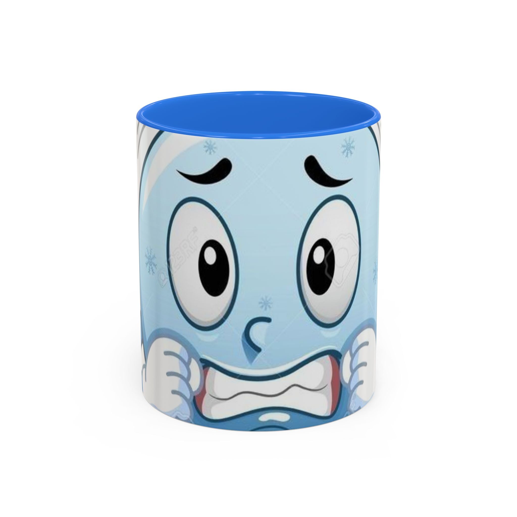 Smiley face  cold emoji  coffee mugs (11oz, 15oz)