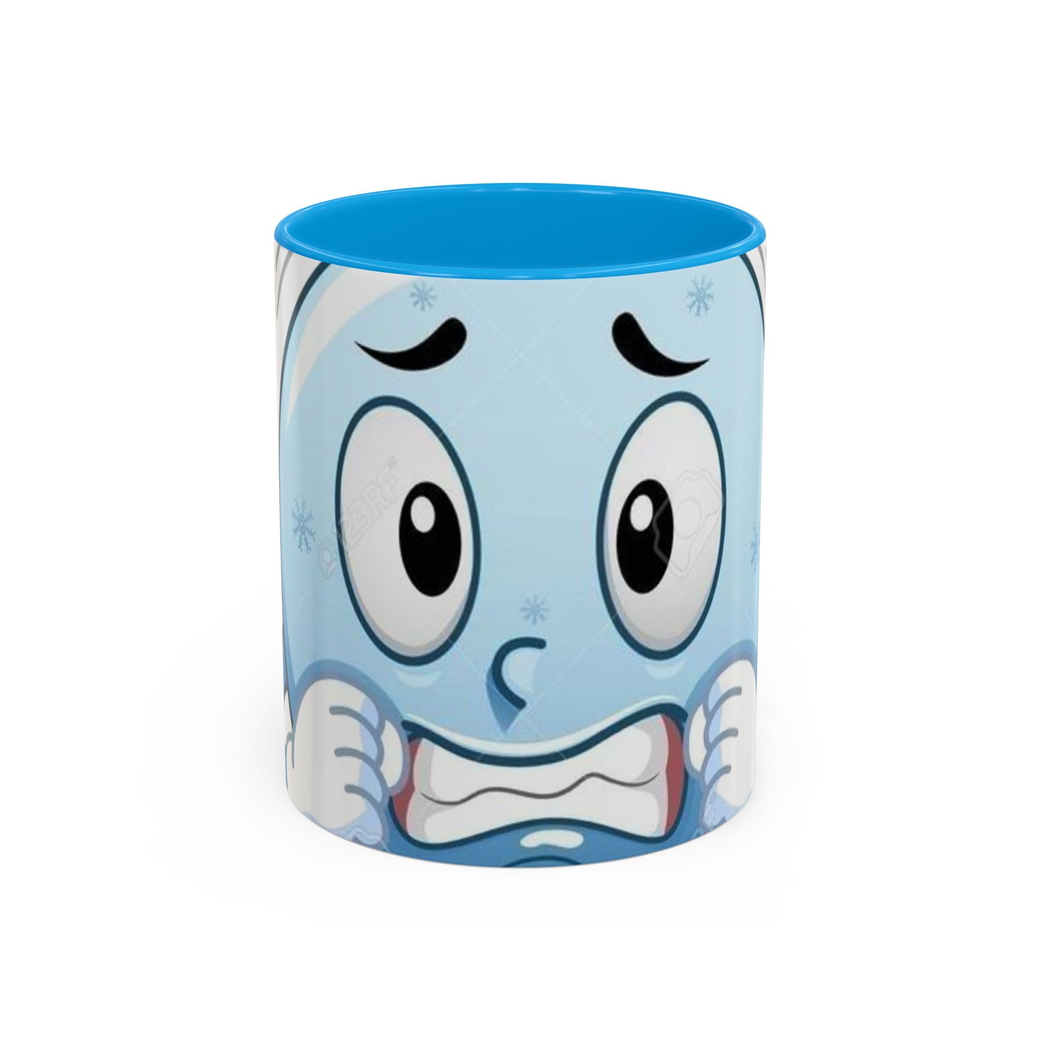 Smiley face  cold emoji  coffee mugs (11oz, 15oz)