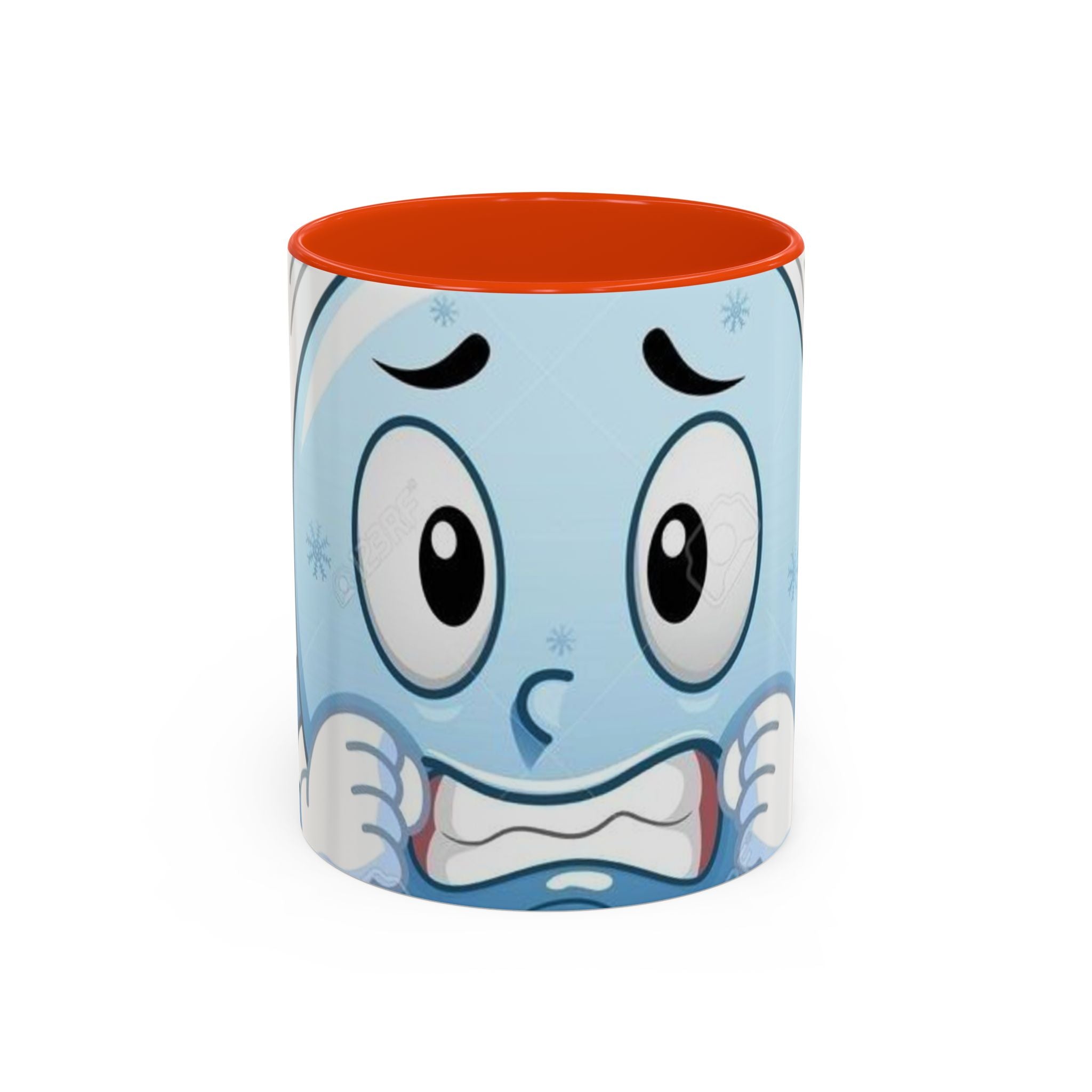 Smiley face  cold emoji  coffee mugs (11oz, 15oz)