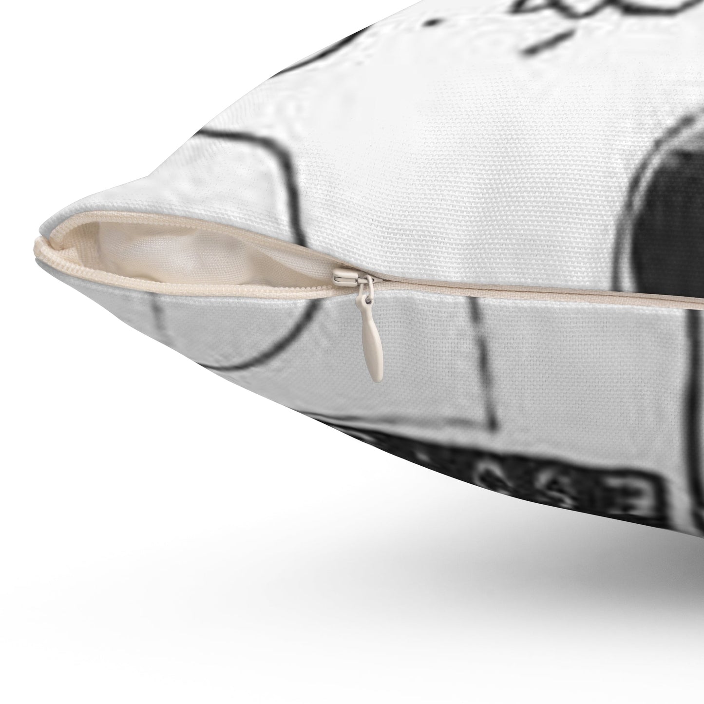 Spun Polyester Square Pillow