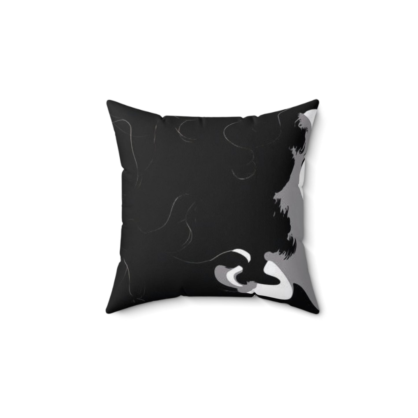 Spun Polyester Square Pillow