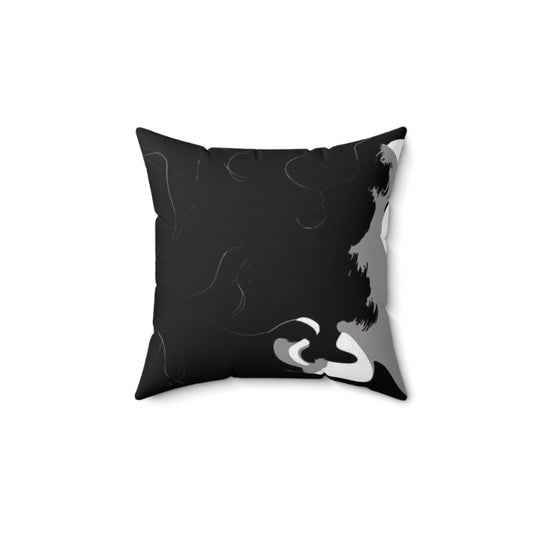 Spun Polyester Square Pillow