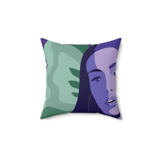 Spun Polyester Square Pillow