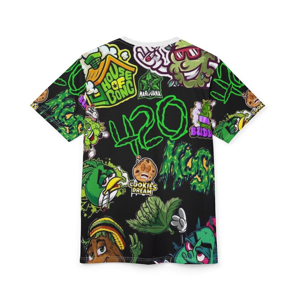 Streetwear Unisex Cut & Sew Tee - 420 Vibe Graphics