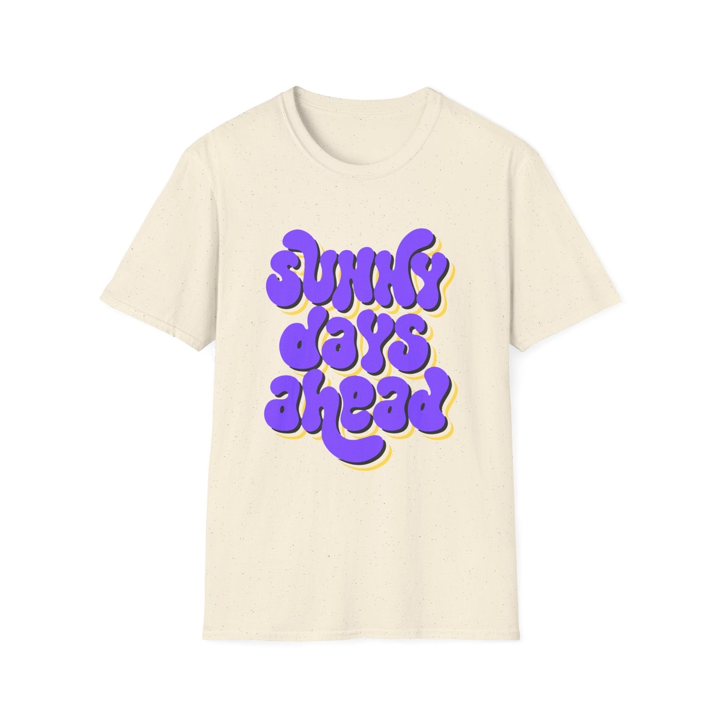 Sunny Days Ahead Unisex Softstyle T-Shirt - Positive Vibes Tee