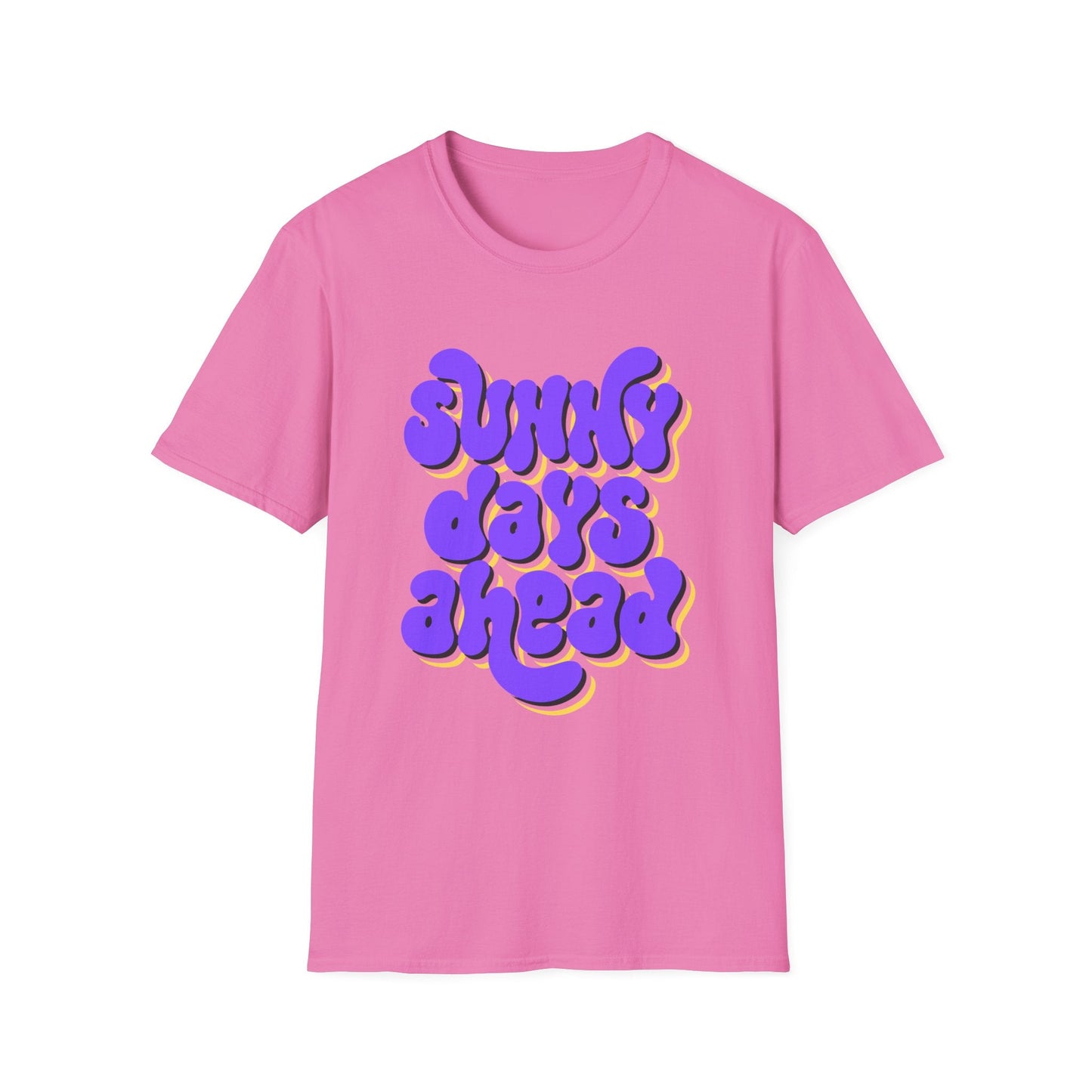 Sunny Days Ahead Unisex Softstyle T-Shirt - Positive Vibes Tee
