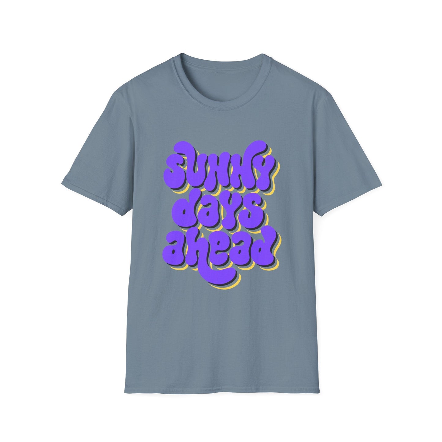 Sunny Days Ahead Unisex Softstyle T-Shirt - Positive Vibes Tee