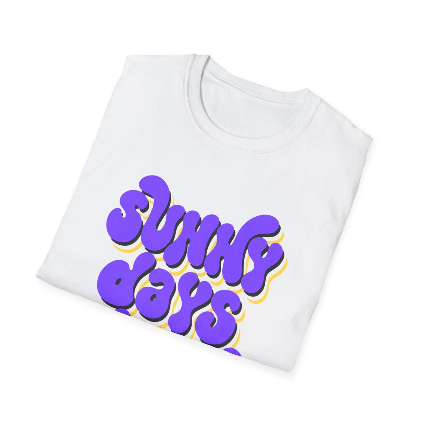 Sunny Days Ahead Unisex Softstyle T-Shirt - Positive Vibes Tee