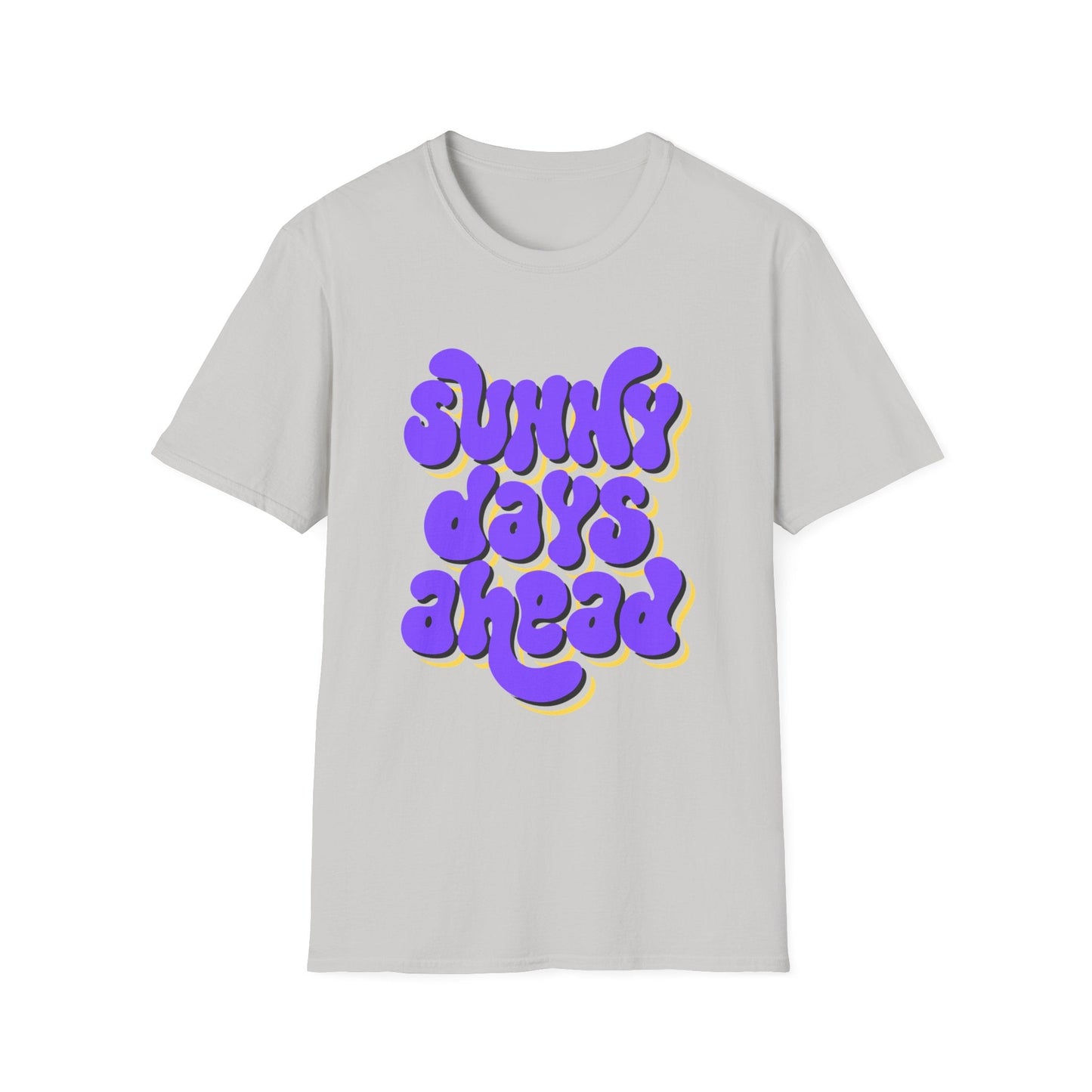 Sunny Days Ahead Unisex Softstyle T-Shirt - Positive Vibes Tee