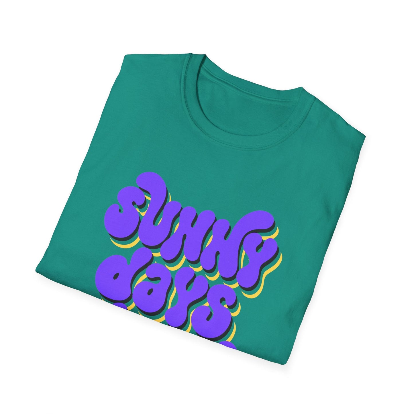 Sunny Days Ahead Unisex Softstyle T-Shirt - Positive Vibes Tee
