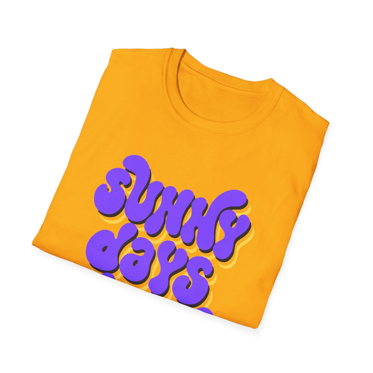 Sunny Days Ahead Unisex Softstyle T-Shirt - Positive Vibes Tee
