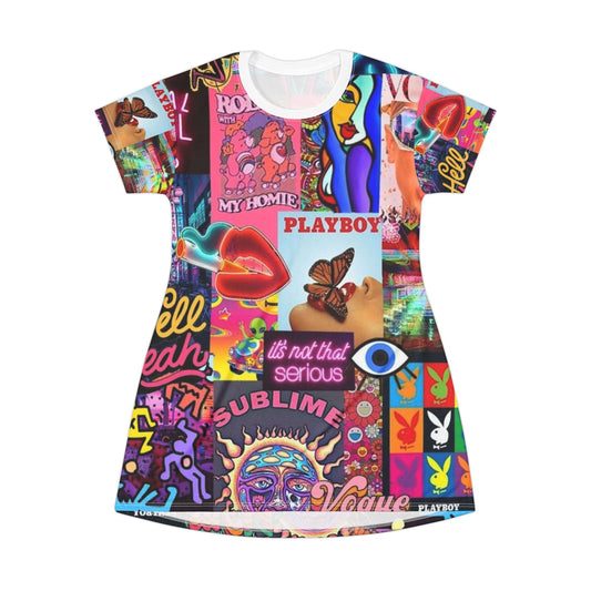 T-Shirt Dress (AOP)