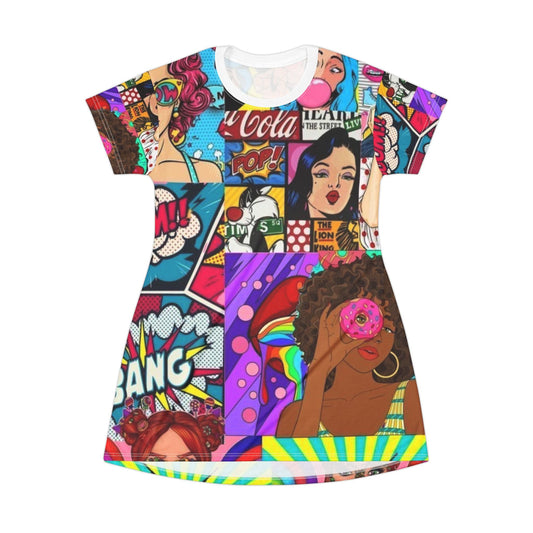 T-Shirt Dress (AOP)
