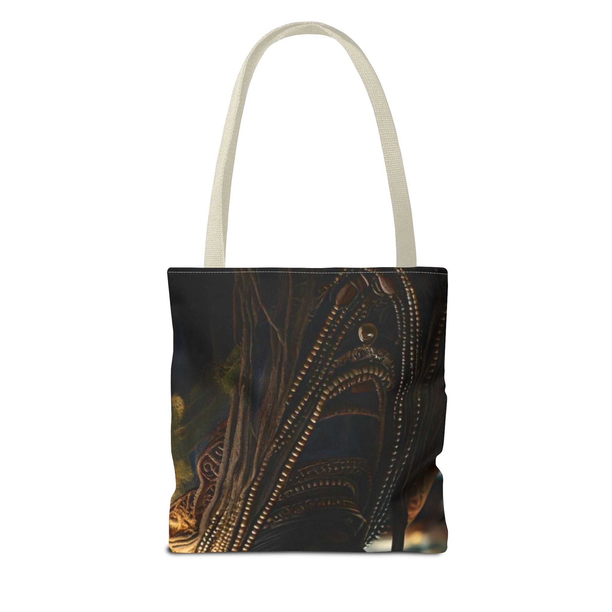 Unique Artistic Tote Bag, Bohemian Style Bag, Eco-Friendly Shopping Tote, Fashionable Beach Bag, Ethnic Print Carryall