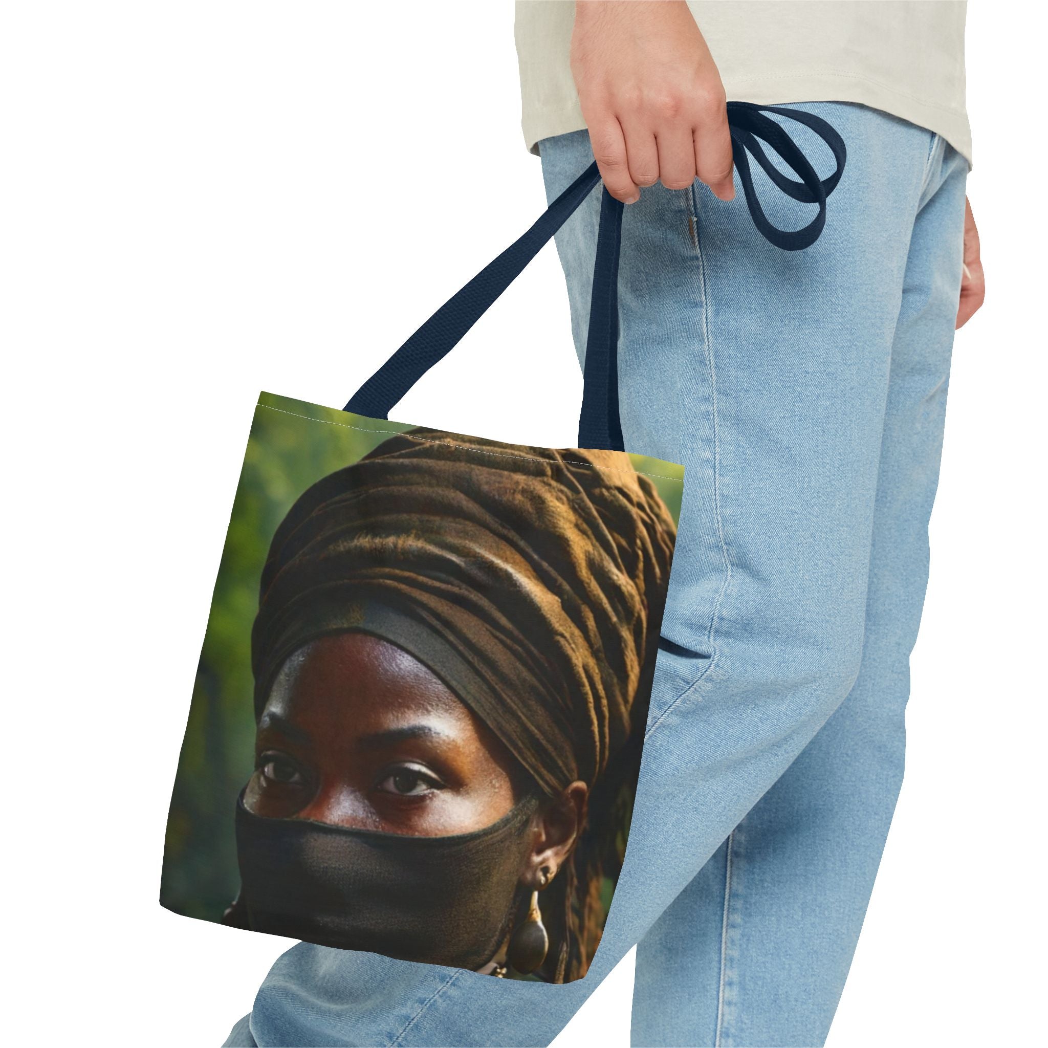 Unique Artistic Tote Bag, Bohemian Style Bag, Eco-Friendly Shopping Tote, Fashionable Beach Bag, Ethnic Print Carryall