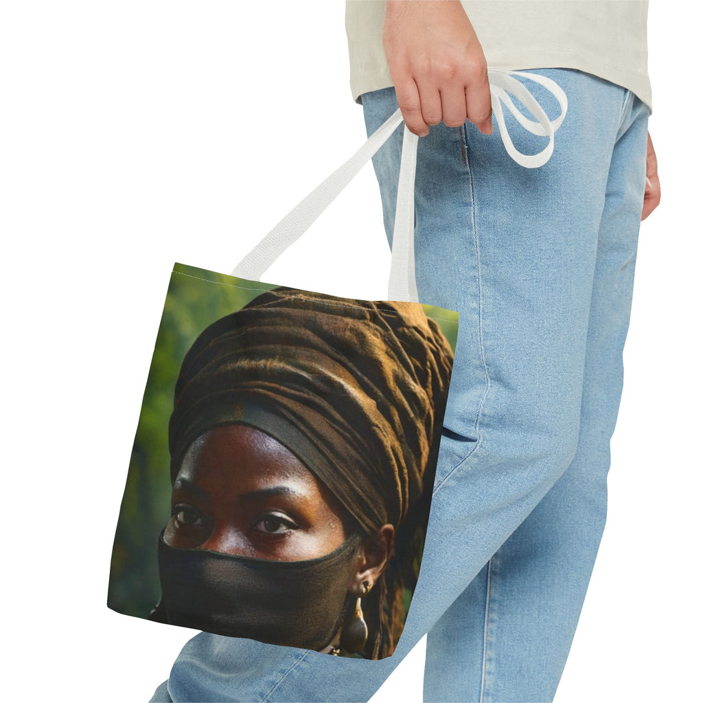 Unique Artistic Tote Bag, Bohemian Style Bag, Eco-Friendly Shopping Tote, Fashionable Beach Bag, Ethnic Print Carryall