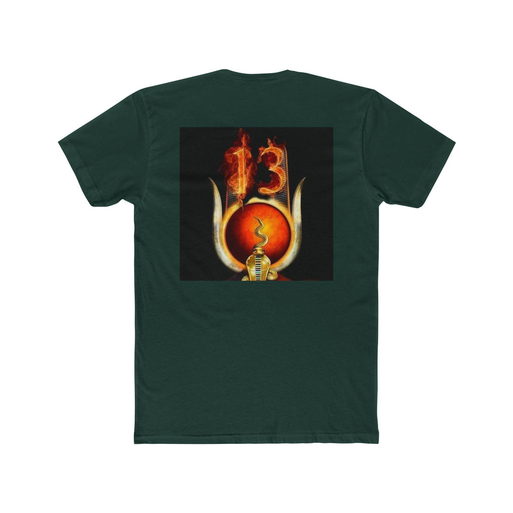 Unique Unisex Cotton Crew Tee with Artistic Design, Perfect for Casual Wear, Gifts, Festivals, and Everyday Comfort