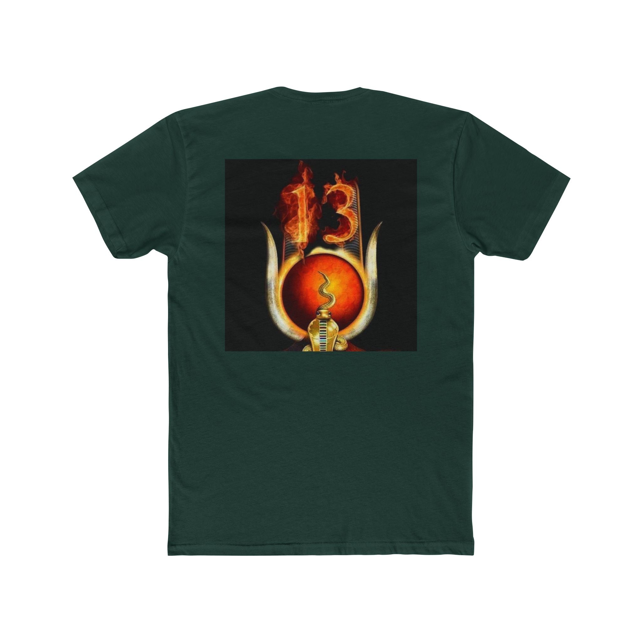 Unique Unisex Cotton Crew Tee with Artistic Design, Perfect for Casual Wear, Gifts, Festivals, and Everyday Comfort