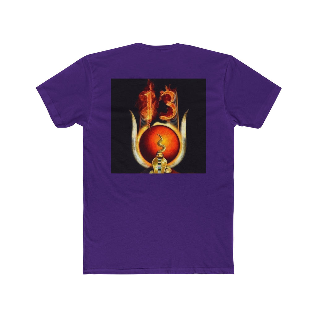 Unique Unisex Cotton Crew Tee with Artistic Design, Perfect for Casual Wear, Gifts, Festivals, and Everyday Comfort