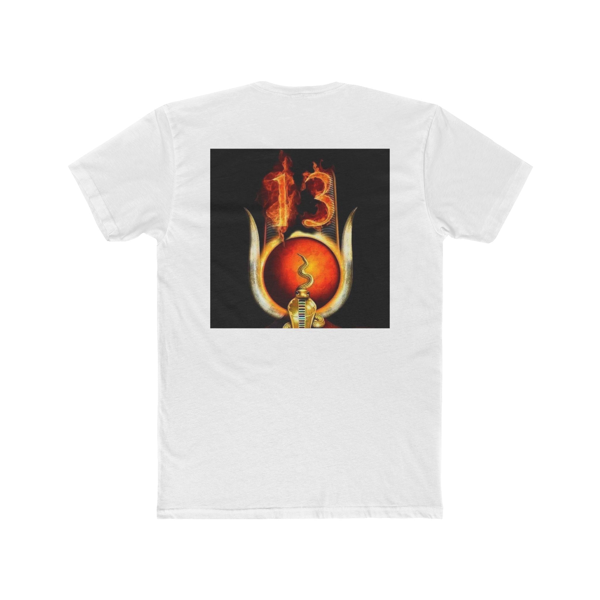 Unique Unisex Cotton Crew Tee with Artistic Design, Perfect for Casual Wear, Gifts, Festivals, and Everyday Comfort
