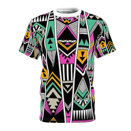 Aztec Shirt(AOP)red tags 💯