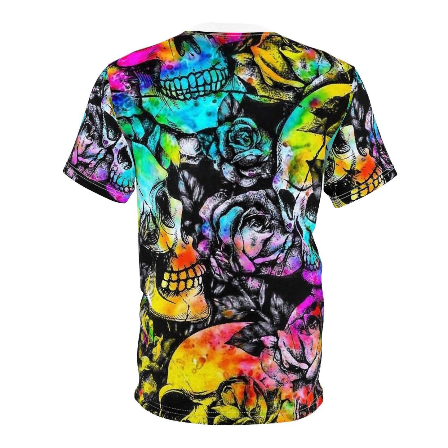 Skull Roses  Shirt Tee (AOP)