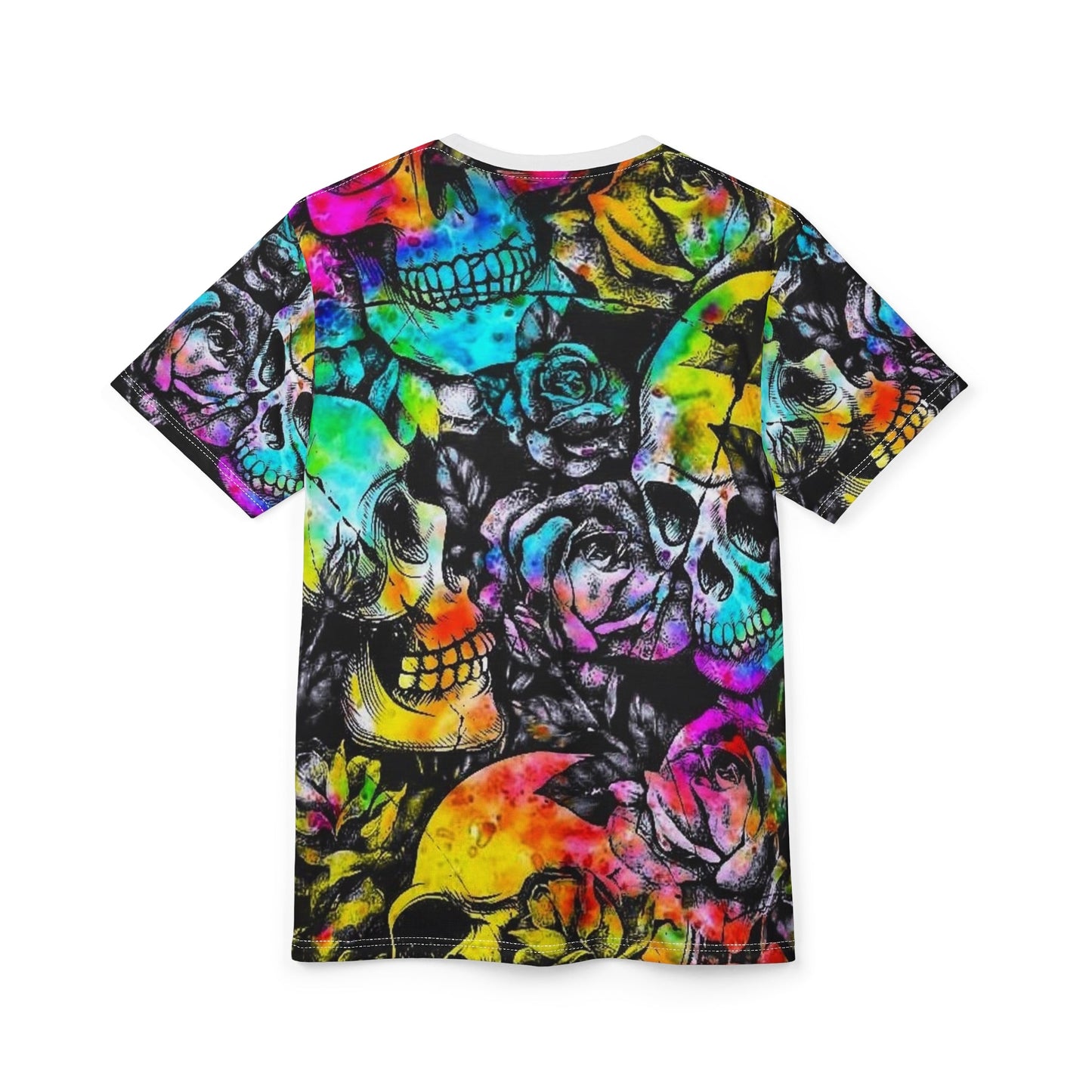 Skull Roses  Shirt Tee (AOP)