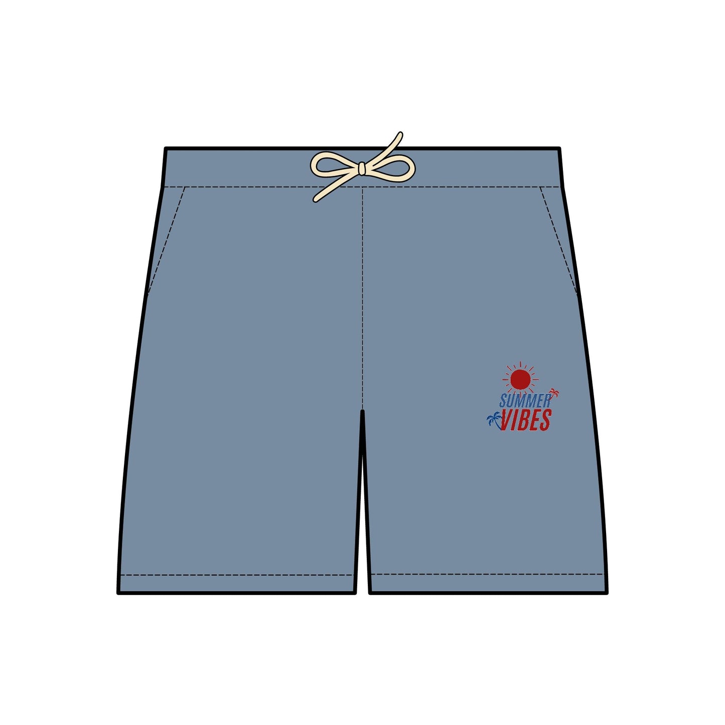 Unisex Garment-Dyed Lightweight Fleece Sweat Shorts
