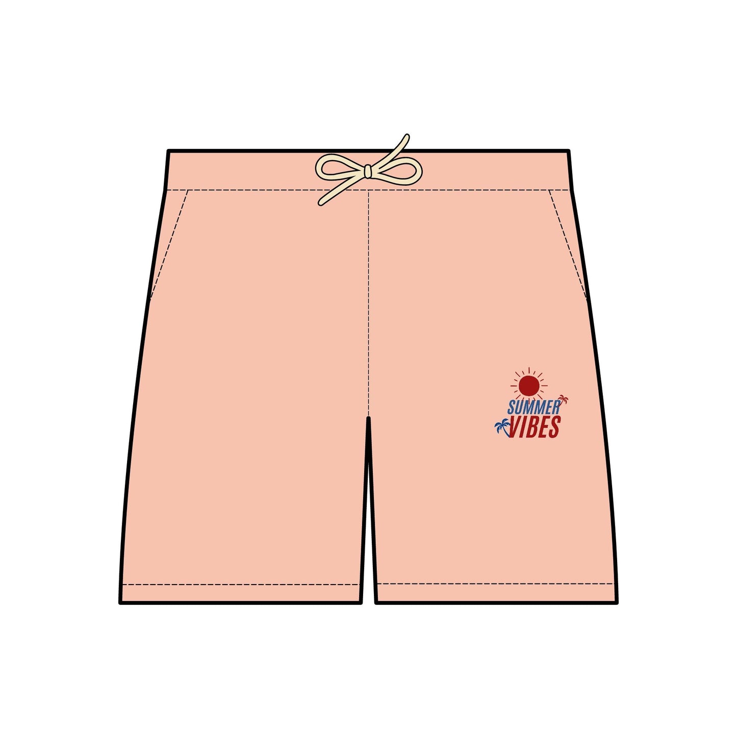 Unisex Garment-Dyed Lightweight Fleece Sweat Shorts