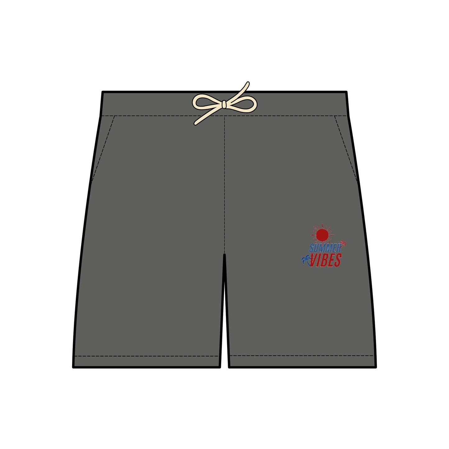 Unisex Garment-Dyed Lightweight Fleece Sweat Shorts