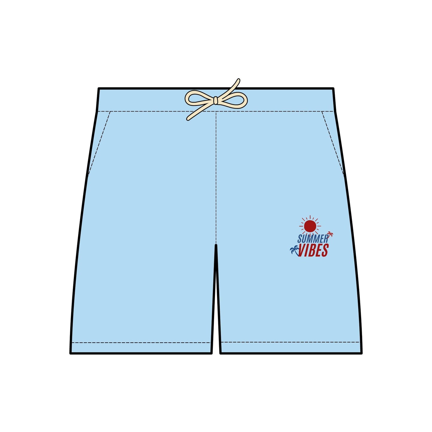 Unisex Garment-Dyed Lightweight Fleece Sweat Shorts