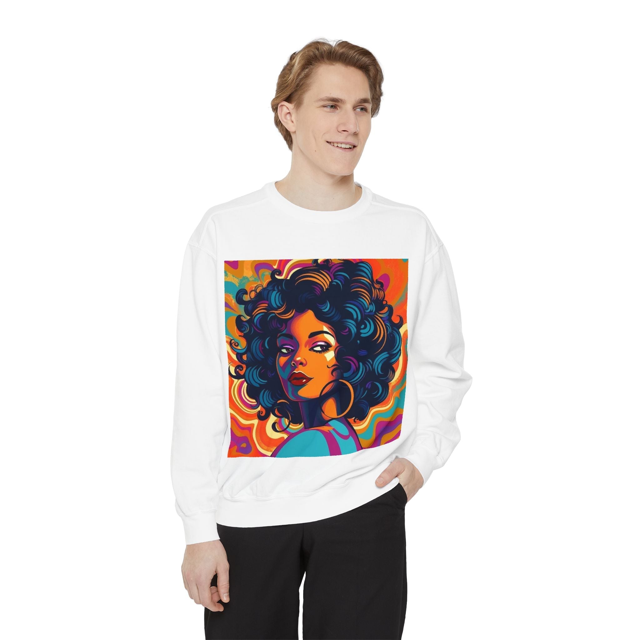 Unisex Garment-Dyed Sweatshirt