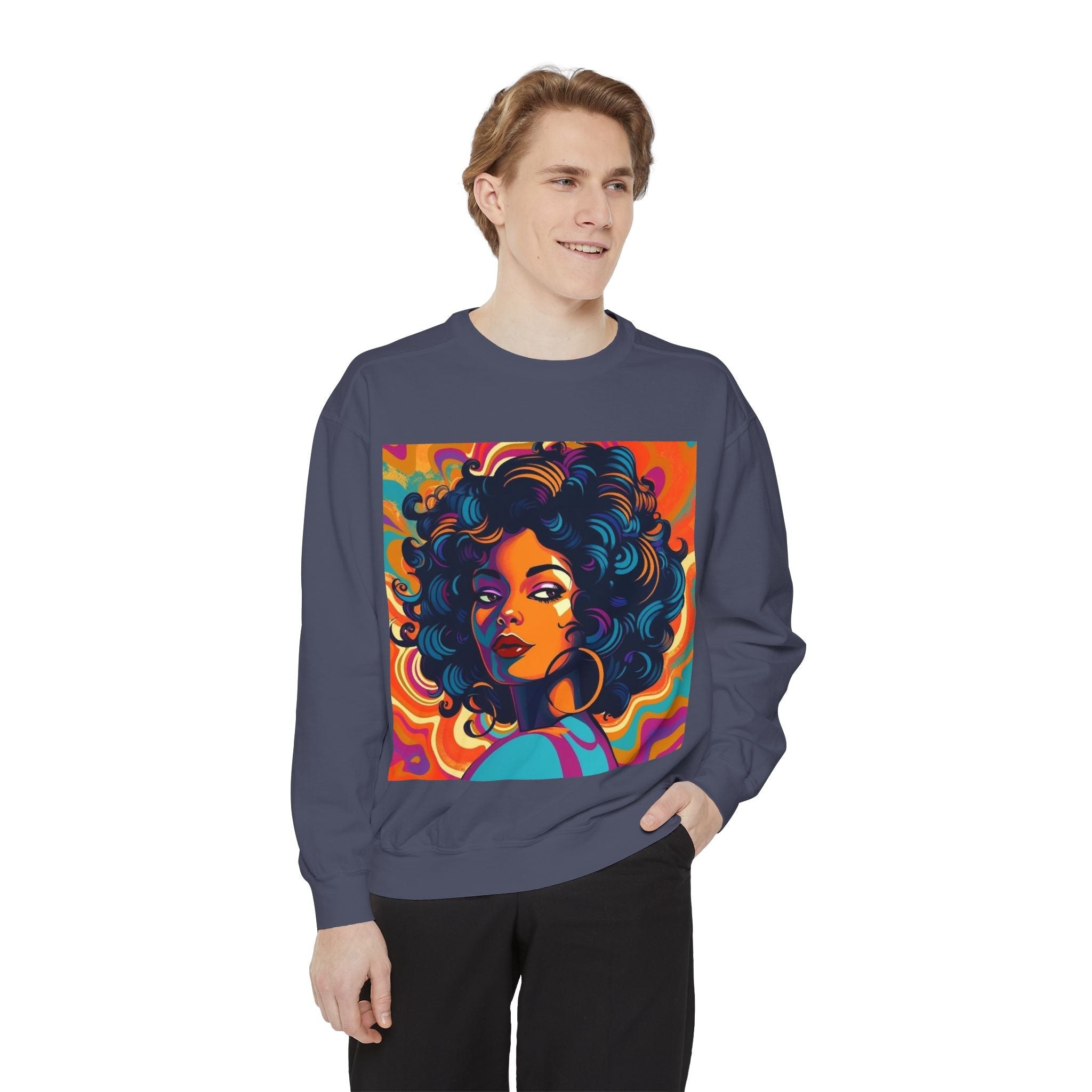 Unisex Garment-Dyed Sweatshirt