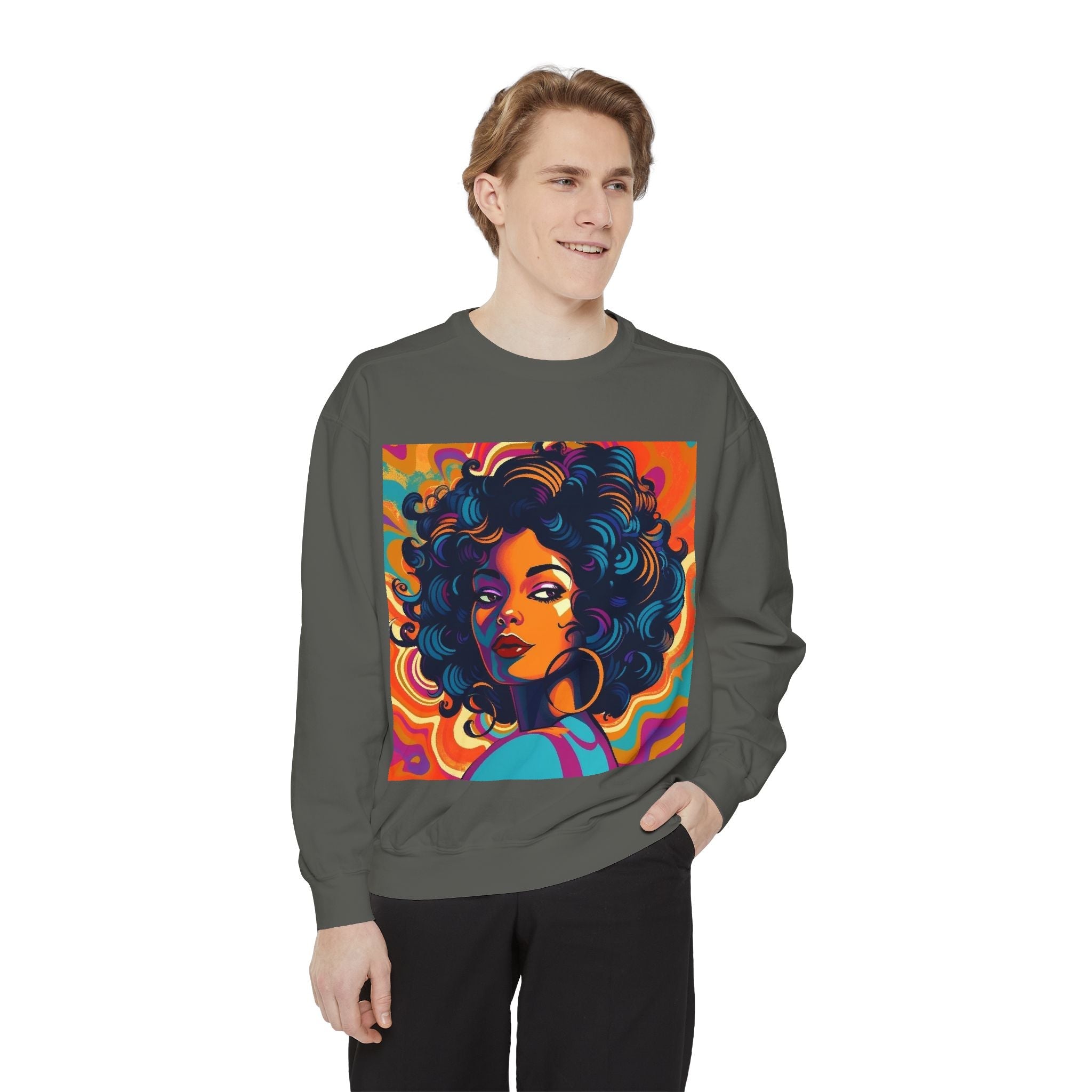 Unisex Garment-Dyed Sweatshirt