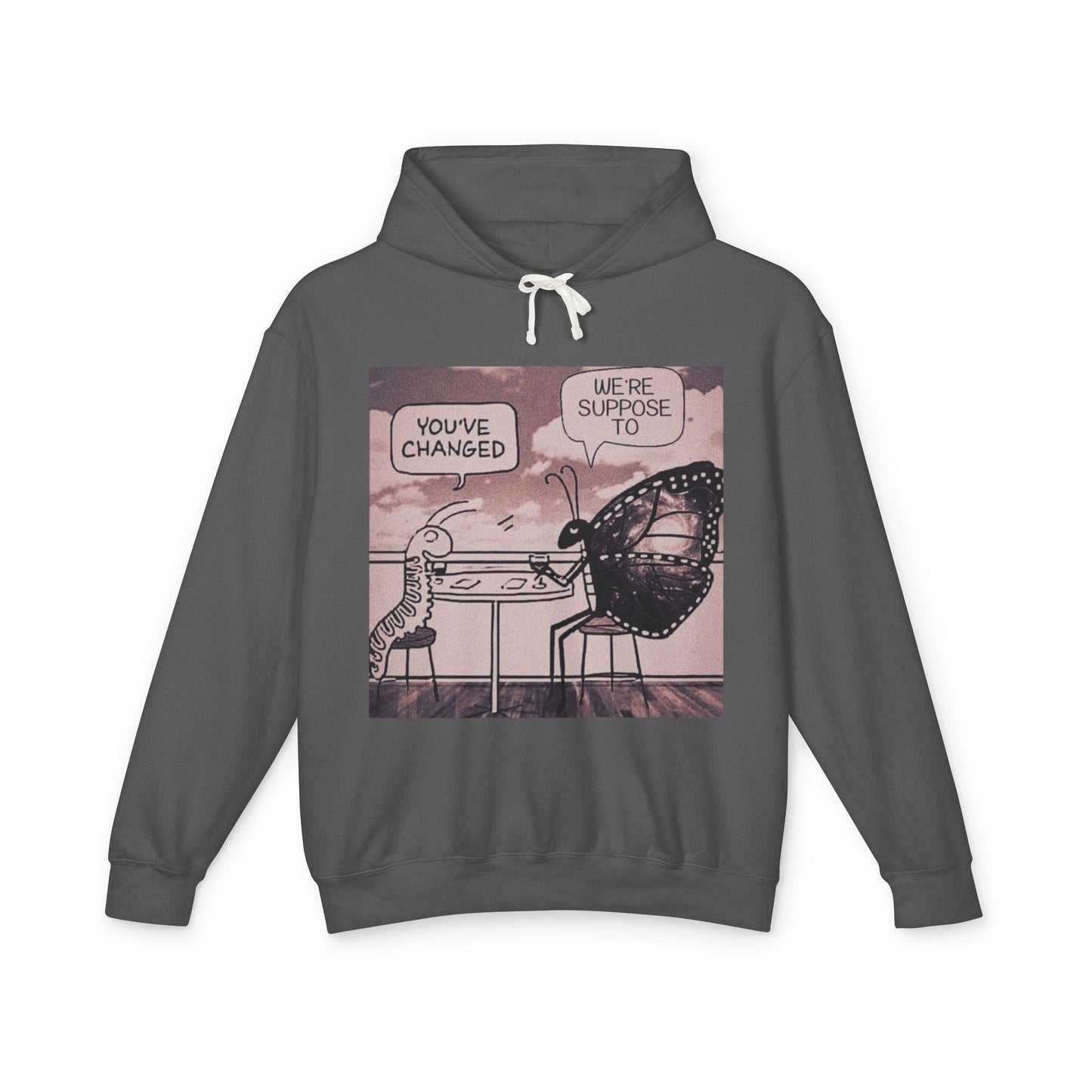Unisex Lightweight Hooded Sweatshirt