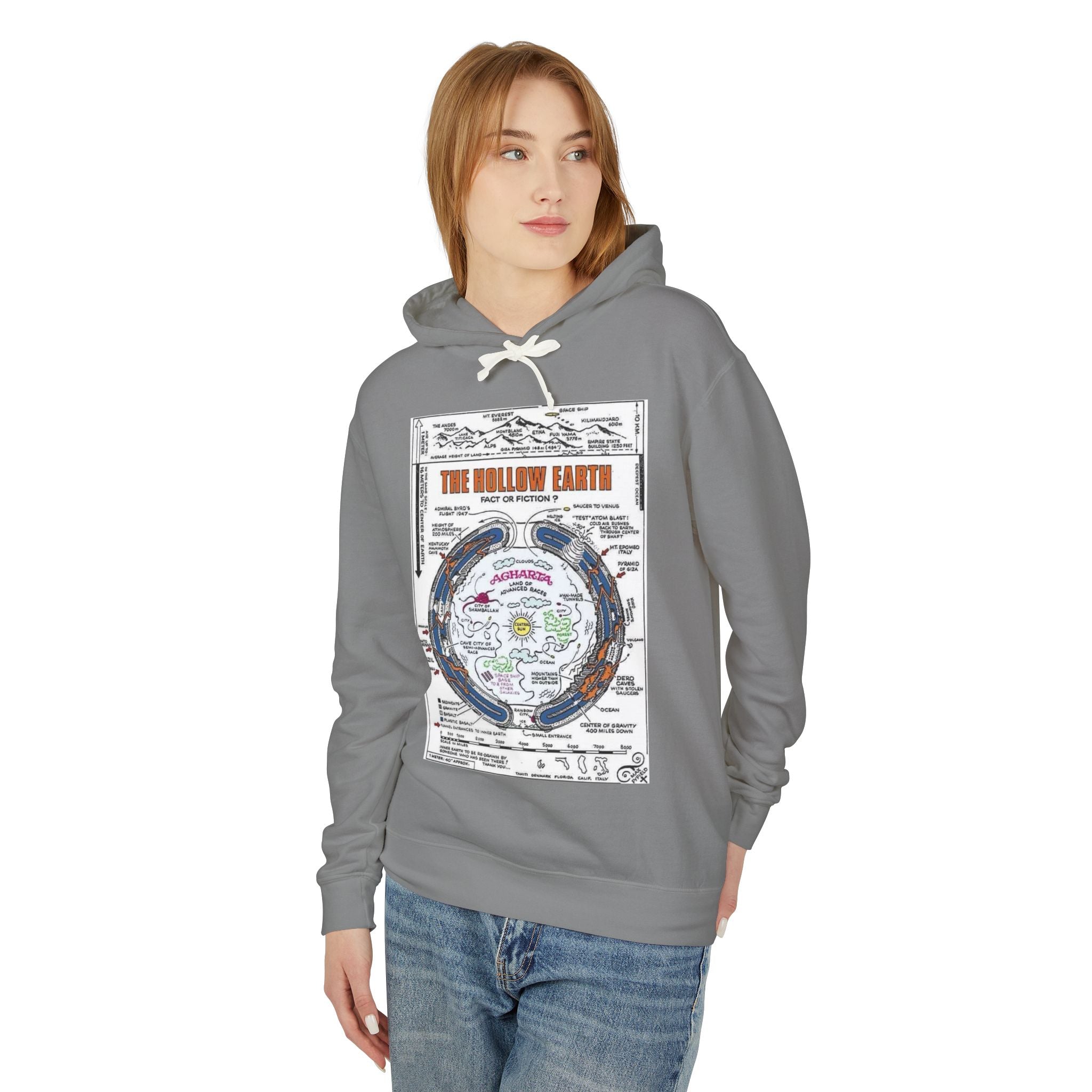 Unisex Lightweight Hooded Sweatshirt